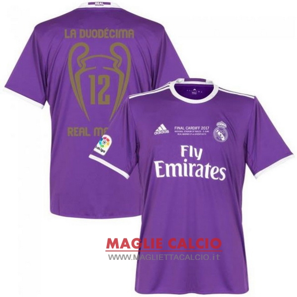 nuova seconda divisione magliette real madrid 12 final cardiff 2017